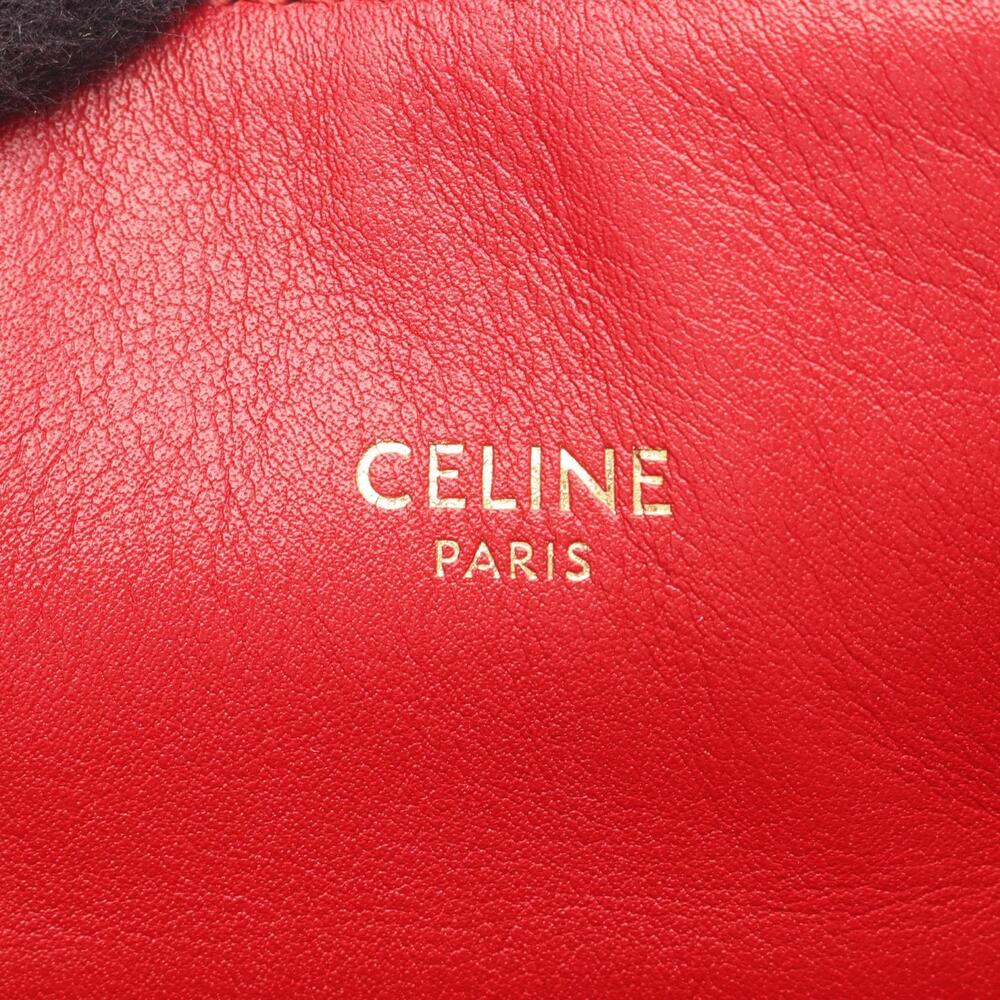 Celine Charm Backpack Rucksack Daypack Leather Red - Picture 4 of 4